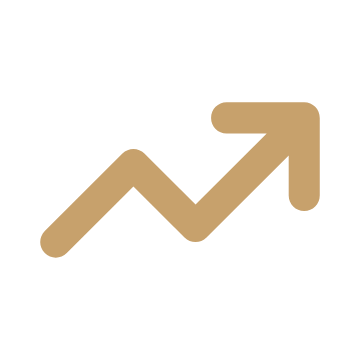 Arrow Trend Up Logo