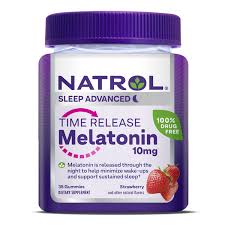 [047469073312] GUMMY NGỦ MELATONIN 10MG 90 VIÊN