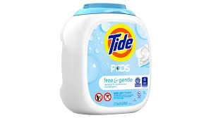 TIDE PODS FREE & GENTLE LAUNDRY DETERGENT 3.45KG