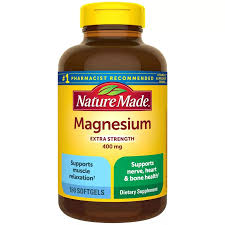 MAGNESIUM NATURE MADE 400MG 180 VIÊN 